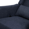 Arlo Recliner and Swivel Glider, Navy Linen - Nursery Chairs - 6