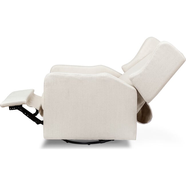 Arlo Recliner and Swivel Glider, Cream Linen - Nursery Chairs - 8