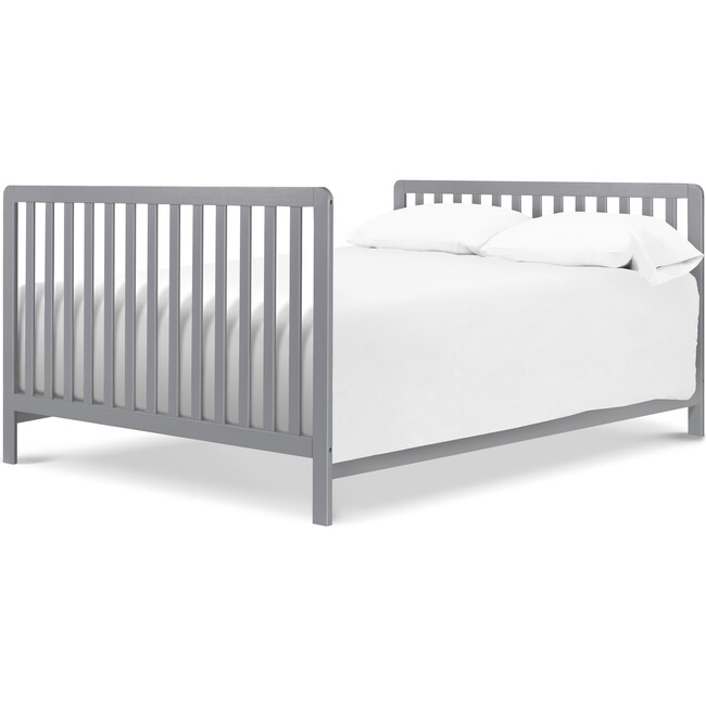 Colby 4-in-1 Convertible Crib With Trundle Drawer, Grey - Cribs - 8