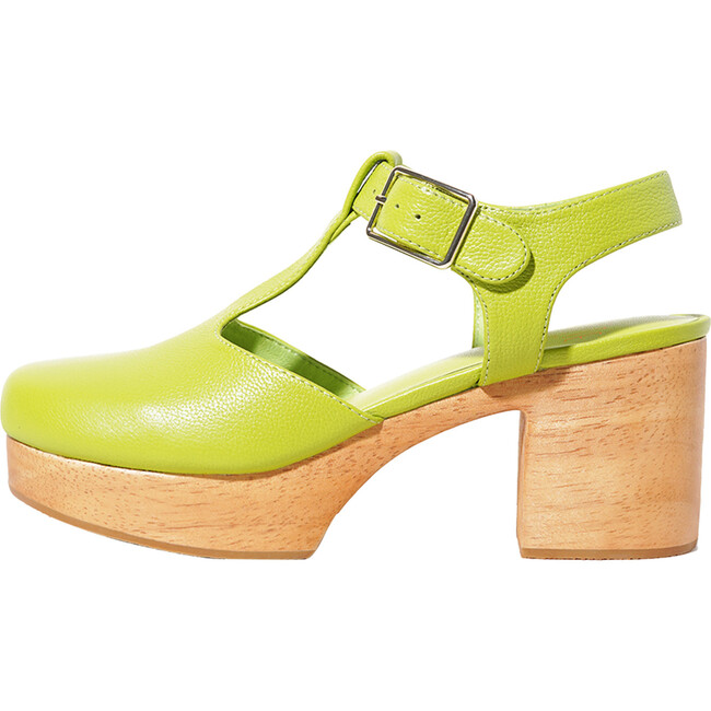 Women's Molly Pale Lime Pebbled