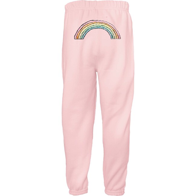 Kids Easy Livin Rainbow Sweatpants, Sunset Pink