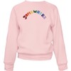 Kids SOMEWHERE Classic Crew Sweatshirt, Sunset Pink - Sweatshirts - 1 - thumbnail