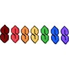 Kids Rainbow S Sweatpants, Zuma Blue - Sweatpants - 2