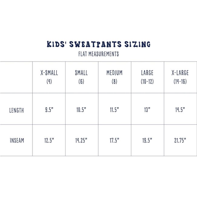 Kids Strawberry Sprinkle Sweatpants, Cream - Sweatpants - 4