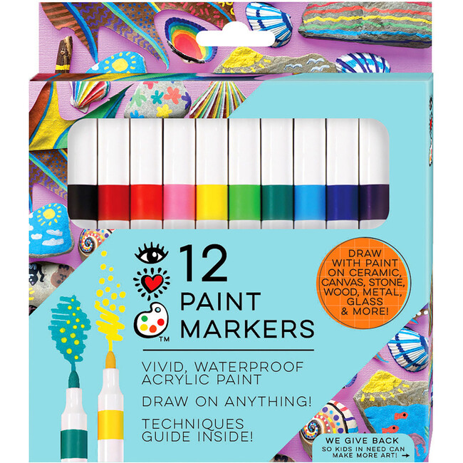 Acrylic Paint Markers (Pack of 12)