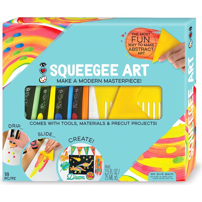 Squeegee Art - Arts & Crafts - 1