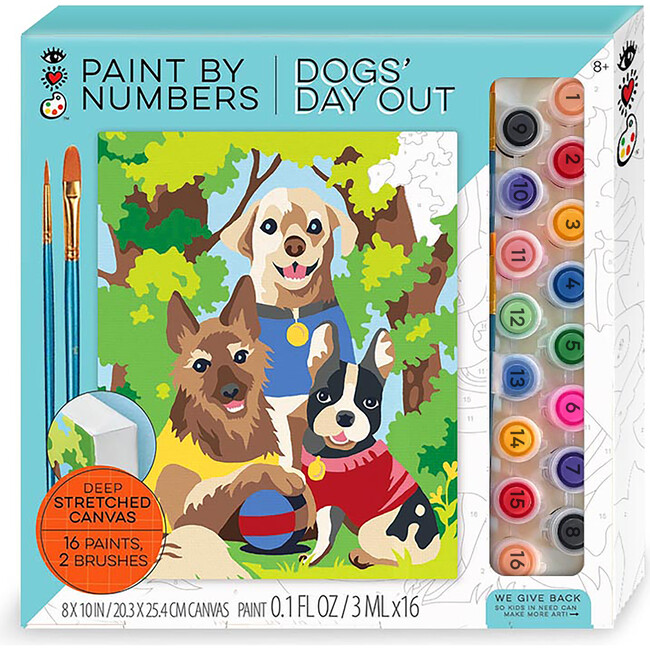 Paint By Numbers, Dogs' Day Out - Arts & Crafts - 1
