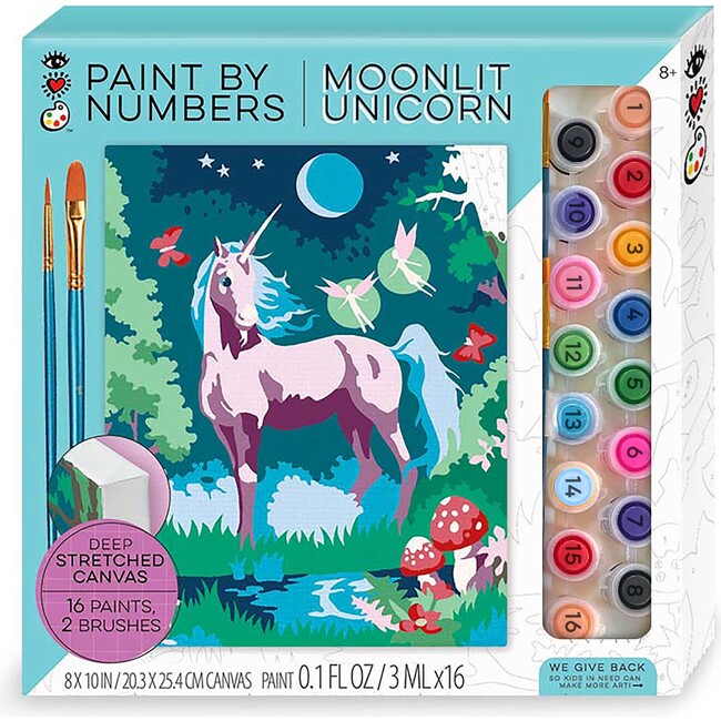 Paint By Numbers, Moonlit Unicorn