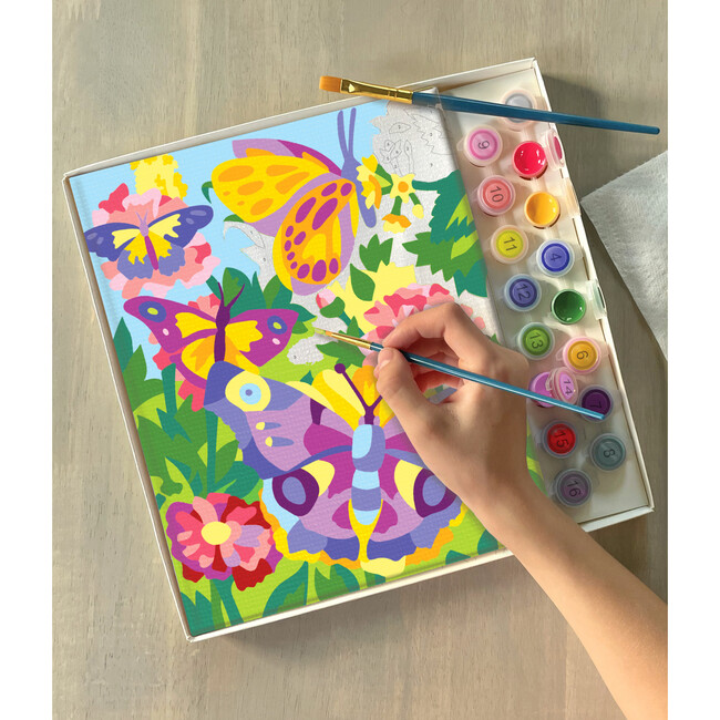 Paint By Numbers, Butterflies & Blooms