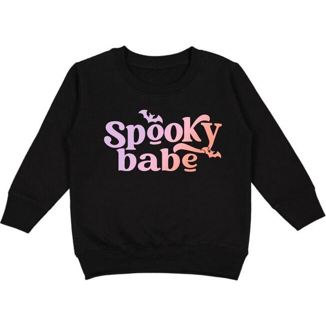 Spooky Babe L/S Sweatshirt, Black
