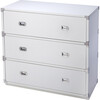 Anew 3-Drawer Campaign Dresser, White - Dressers - 2 - thumbnail