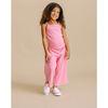 Ribbed Knit Cotton Set, Bubblegum - Mixed Apparel Set - 2