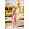 Ribbed Knit Cotton Set, Bubblegum - Mixed Apparel Set - 3