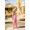 Ribbed Knit Cotton Set, Bubblegum - Mixed Apparel Set - 5