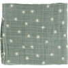 Organic Cotton Muslin Swaddle Blanket, Sage Suns - Swaddles - 1 - thumbnail