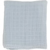 Organic Cotton Muslin Swaddle Blanket, White Sage - Swaddles - 1 - thumbnail