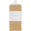 Organic Cotton Muslin Swaddle Blanket, Wheat - Swaddles - 4 - thumbnail