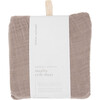 Organic Cotton Muslin Crib Sheet, Driftwood - Sheets - 1 - thumbnail