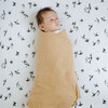 Organic Cotton Muslin Crib Sheet, Swallows - Crib Sheets - 2