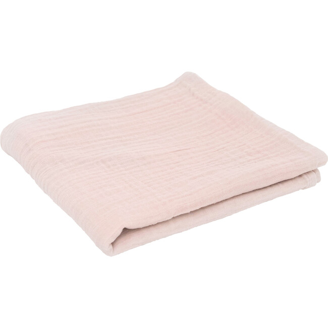 Organic Cotton Muslin Swaddle Blanket, Rosie - Swaddles - 4