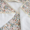 Infant Hooded Towel & Washcloth Set, Pressed Petals - Towels - 3