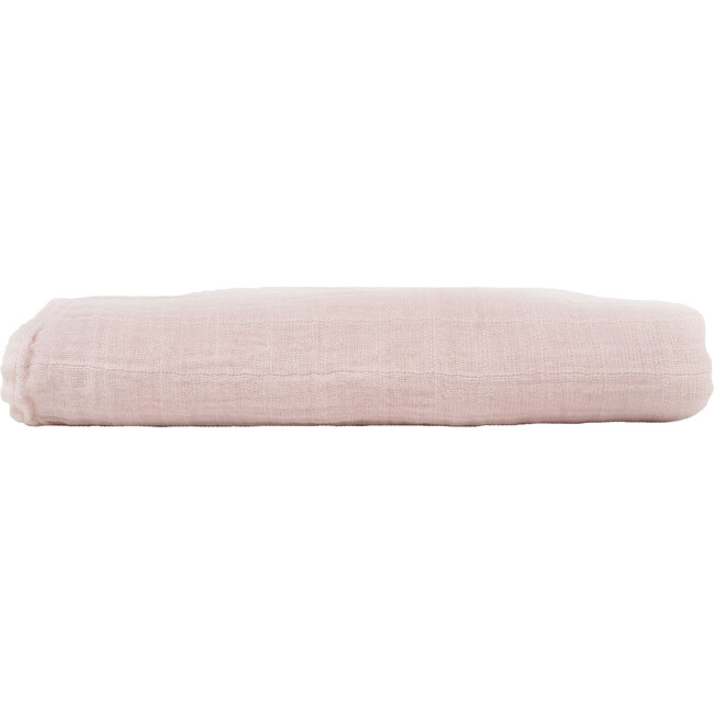 Organic Cotton Muslin Swaddle Blanket, Rosie - Swaddles - 5