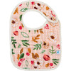 Cotton Muslin Classic Bib 3 Pack, Vintage Floral - Bibs - 2