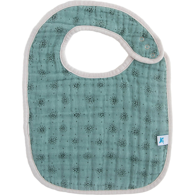 Cotton Muslin Classic Bib 3 Pack, Vintage Floral - Bibs - 3