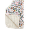 Cotton Muslin Burp Cloth, Pressed Petals - Bibs - 4 - thumbnail