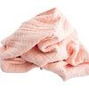 Cotton Muslin Baby Quilt, Rose Petal - Quilts - 3