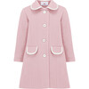 Kensington Coat, Powder Pink - Coats - 1 - thumbnail