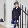 Lambeth Reefer Coat, Raven Black - Coats - 3