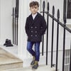 Lambeth Reefer Coat, Raven Black - Coats - 4