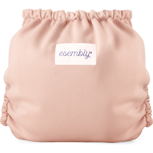 Reusable & Waterproof Cloth Diaper Outer, Blush - Diapers - 3