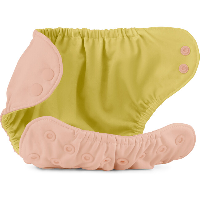 Reusable & Waterproof Cloth Diaper Outer, Blush - Diapers - 4