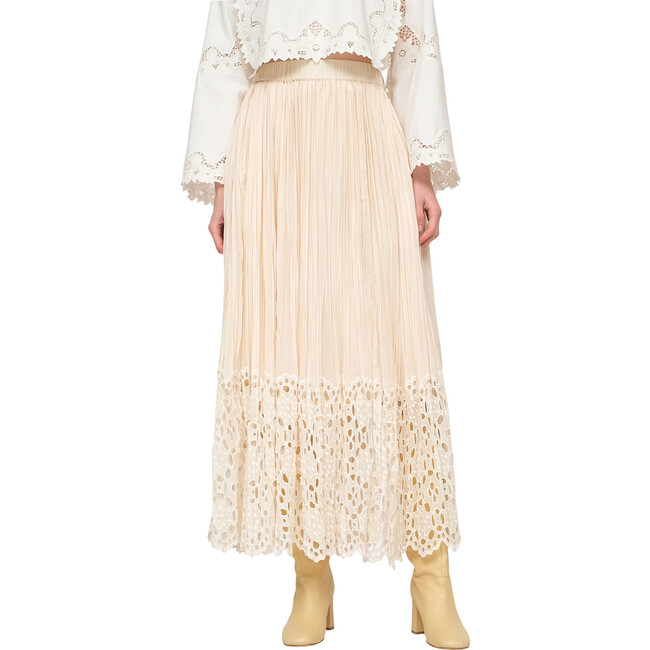 Women's Elise Skirt, Cream