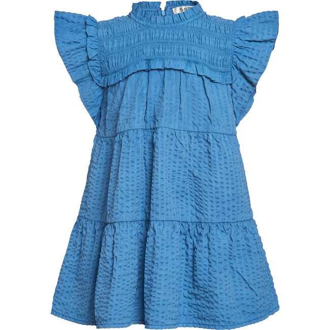 Sevyn Kids Dress, Blue - Dresses - 1