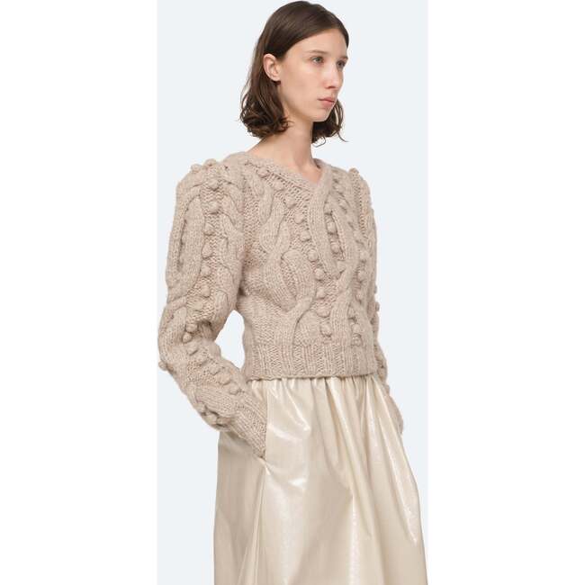 Women's Caden Sweater, Barley - Sweaters - 3