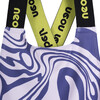 Fiona Athletic Crop Top, Trippy Swirl - Shirts - 3