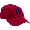 Customizable Baseball Hat, Ruby Red - Hats - 4