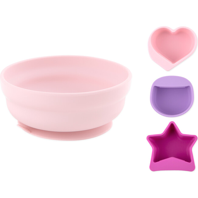 Little Dipper Bowl Set, Pink Combo