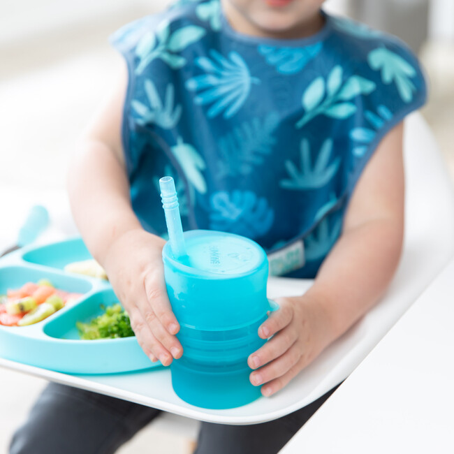 Growing with Bumkins Cup Set, Blue - Sippy Cups - 4