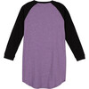 Maya Raglan Dress, Purple Vampire - Nightgowns - 2