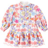 Baby Talia Long Sleeve Dress, Floral - Dresses - 1 - thumbnail