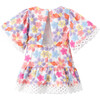 Baby Talia Cap Sleeve Dress, Floral - Dresses - 2