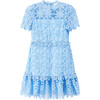 Charlotte Lace Dress, Sky Blue - Dresses - 1 - thumbnail