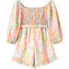 Lauren Floral Romper, Floral - Rompers - 4