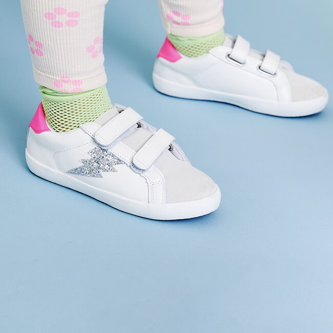 Ziggy Velcro Sneaker, White