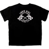 Crazy Kids Racing Tee, Black - Shirts - 1 - thumbnail