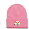 Rainbow Beanie, Pink - Hats - 1 - thumbnail